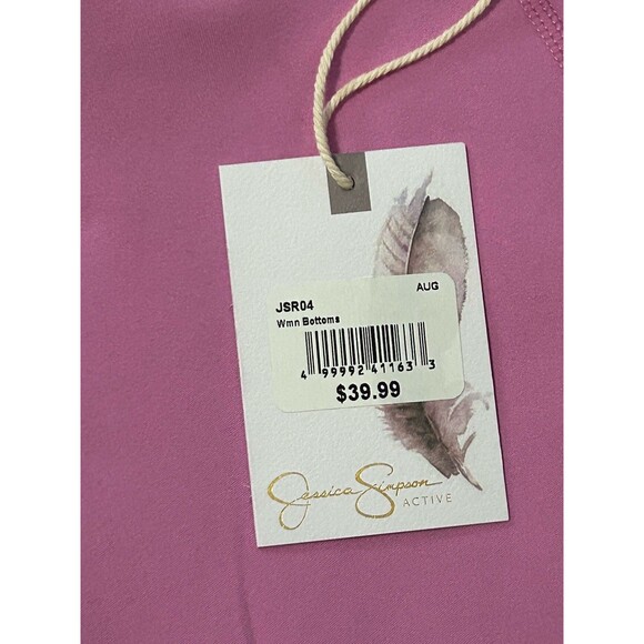 Jessica Simpson NWT‎ Pink Activewear Pants Sz L (MSRP $39.99) - Picture 7 of 7
